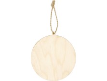 Подвеска деревянная многослойная Рождественская встреча