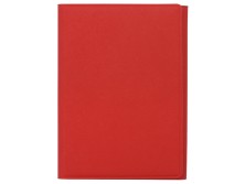 Обложка на магнитах для автодокументов и паспорта Favor, красная/серая