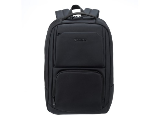 Рюкзак TORBER ВОЯЖ с отделением для ноутбука 18,5'', черный, полиэстер 900D, 33х15х48 см, 20 л с нанесением логотипа с нанесением логотипа