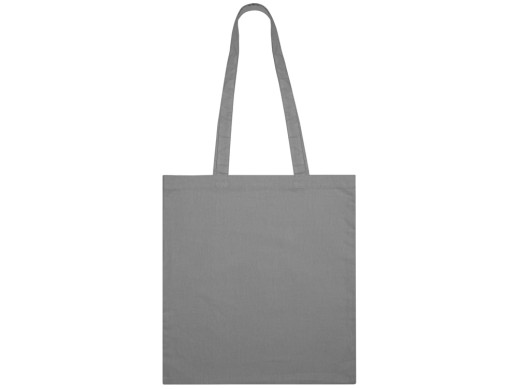 Сумка из хлопка Carryme 105, серый (Р) с нанесением логотипа с нанесением логотипа