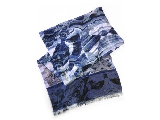 Шарф/ Палантин Уральский хребет