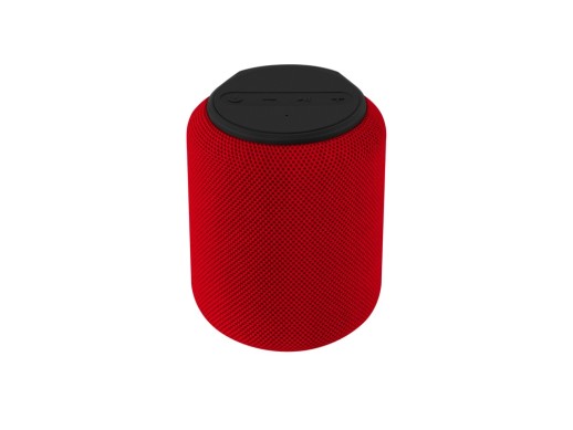Портативная колонка mySound Clario, 15 Вт Red с нанесением логотипа с нанесением логотипа