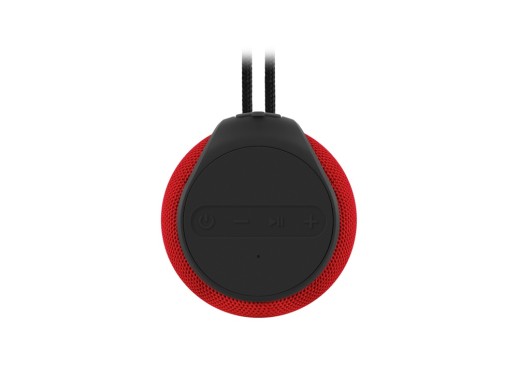 Портативная колонка mySound Clario, 15 Вт Red с нанесением логотипа с нанесением логотипа