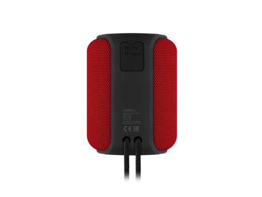 Портативная колонка mySound Clario, 15 Вт Red с нанесением логотипа с нанесением логотипа