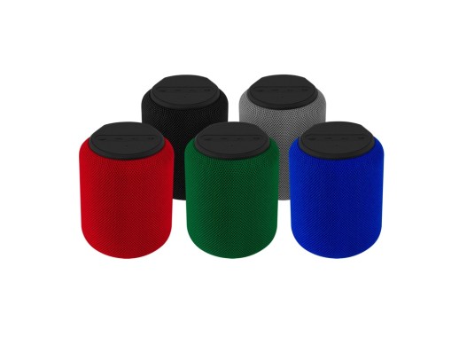 Портативная колонка mySound Clario, 15 Вт Red с нанесением логотипа с нанесением логотипа