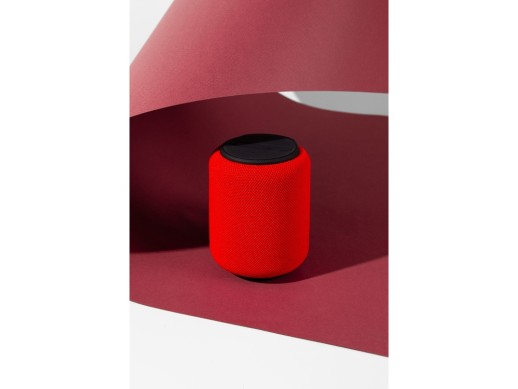 Портативная колонка mySound Clario, 15 Вт Red с нанесением логотипа с нанесением логотипа
