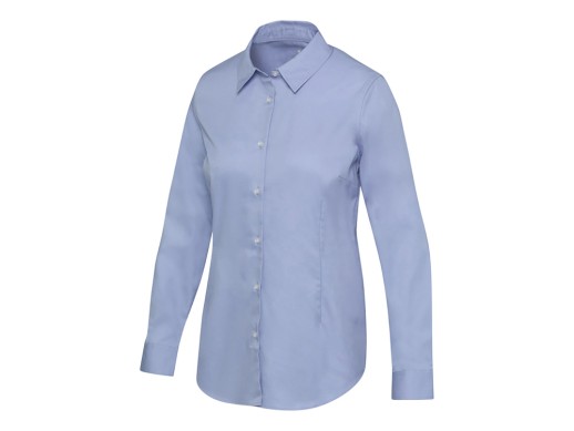 Citrine женская рубашка из твила - Голубой