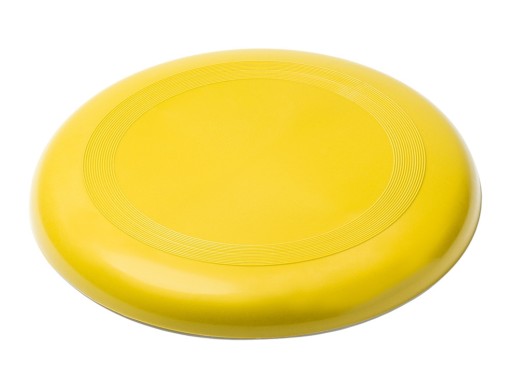 Классическое фрисби Калон (CALON) из полипропилена, желтый с нанесением логотипа с нанесением логотипа