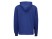 Толстовка с капюшоном оверсайз Lisbon унисекс, классический синий с нанесением логотипа с нанесением логотипа