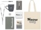 Welcome pack Starter Bundle, серый с нанесением логотипа с нанесением логотипа