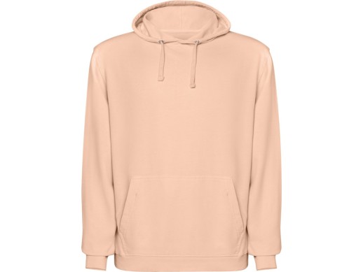 Толстовка с капюшоном KENIA унисекс, светло-абрикосовый выстиранный