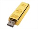 USB-флешка на 64 Гб в виде слитка золота, золотой