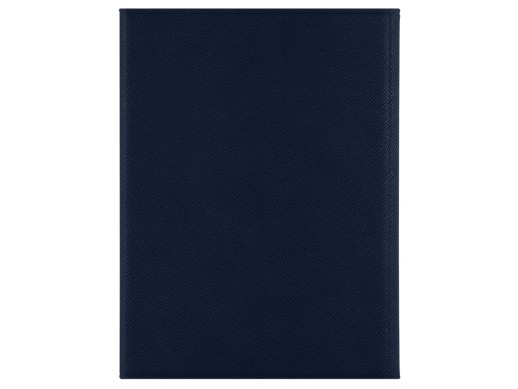 Обложка на магнитах для автодокументов и паспорта Favor, темно-синяя