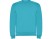 Свитшот с начесом Clasica детский, бирюзовый с нанесением логотипа с нанесением логотипа