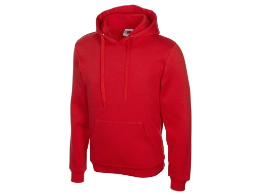 Толстовка с капюшоном Amsterdam мужская, красный с нанесением логотипа с нанесением логотипа