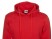 Толстовка с капюшоном Amsterdam мужская, красный с нанесением логотипа с нанесением логотипа