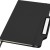 Nexus блокнот формата А5 в твердой обложке с ручкой и карандашом - сплошной черный