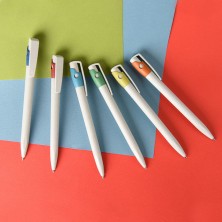 Ручка шариковая из экопластика KIKI ECOLINE, рециклированный пластик ,   392EW/05