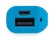 Портативное зарядное устройство (power bank) Basis, 2000 mAh, белый/светло-голубой с нанесением логотипа с нанесением логотипа