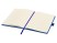 Блокнот ColorNote White, твердая обложка A5, 80 листов, белый с синим с нанесением логотипа с нанесением логотипа