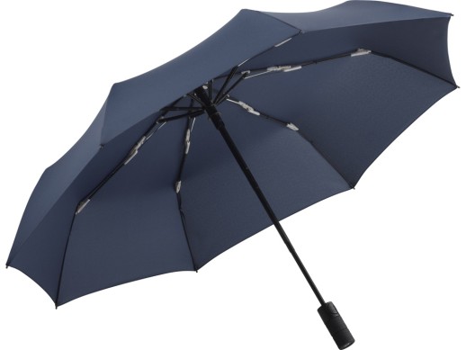 Зонт складной 5455 Profile автомат, темно-синий navy с нанесением логотипа с нанесением логотипа