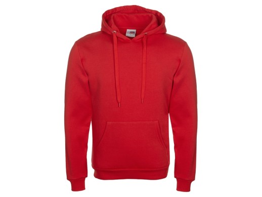 Толстовка с капюшоном Amsterdam мужская, красный с нанесением логотипа с нанесением логотипа