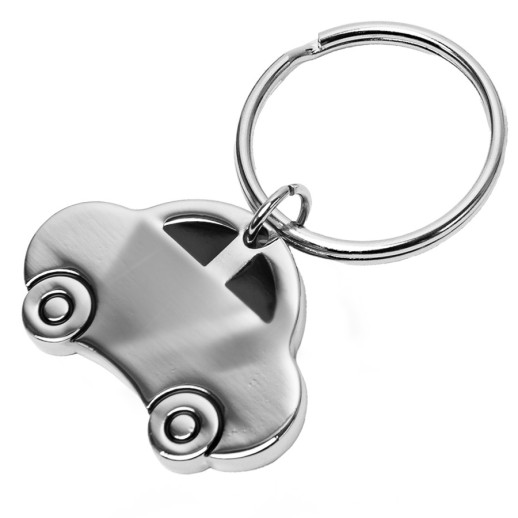 Брелок TITAN AUTO; 4,2 x 3 x 0,4 см; металл   50127 с нанесением логотипа с нанесением логотипа