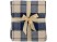 Плед акриловый в клетку Tartan, синий