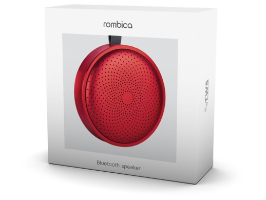 Rombica Mysound Circula Red, красный с нанесением логотипа с нанесением логотипа
