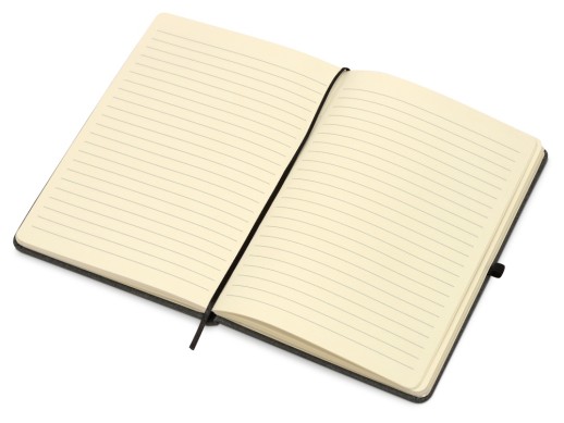 Блокнот А5 Venera, серый (P) с нанесением логотипа с нанесением логотипа