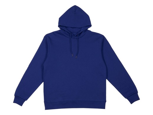 Толстовка с капюшоном оверсайз Lisbon унисекс, классический синий