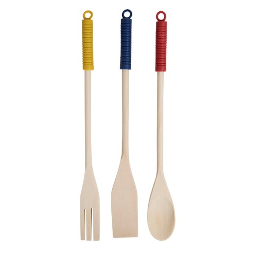 Комплект лопаток KUSINA, 11х32х1 см, дерево 343781