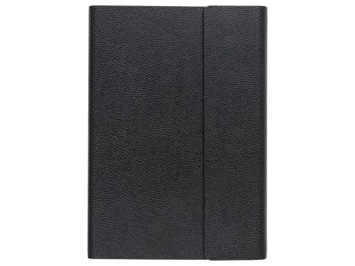 Ежедневник недатированный с магнитным клапаном А5 Venezia, черный с нанесением логотипа с нанесением логотипа