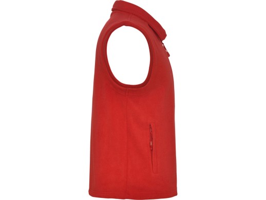 Жилет флисовый Bellagio, мужской, красный с нанесением логотипа с нанесением логотипа