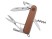 Нож перочинный Stinger, 90 мм, 11 функций, материал рукояти: древесина сапеле с нанесением логотипа с нанесением логотипа