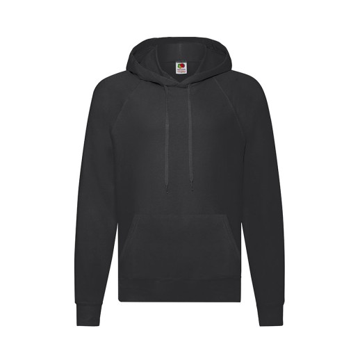 Толстовка без начеса LIGHTWEIGHT HOODED SWEAT 240   621400.36 с нанесением логотипа с нанесением логотипа