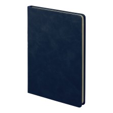 Ежедневник недатированный Muse, темно-синий, А5, с декоративной полосой синий ройал, блок в линейку -, 24745/26/24