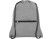 Складной рюкзак со шнурком Coss, heather medium grey с нанесением логотипа с нанесением логотипа