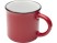 Bari керамическая кружка объемом 240 мл, красный с нанесением логотипа с нанесением логотипа