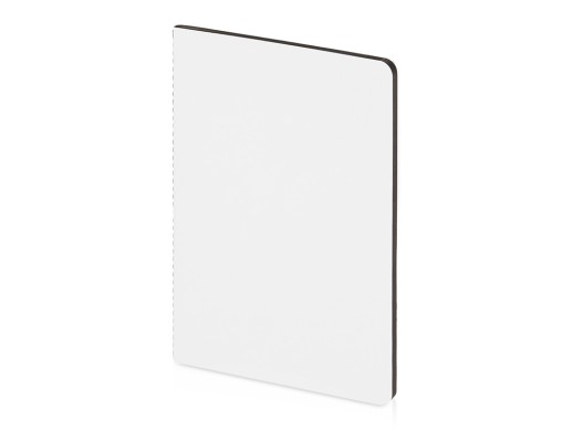 Бизнес-тетрадь А5 Pragmatic Contrast, 40 листов в клетку, белый с черным срезом