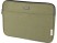 Чехол для 14-дюймового ноутбука Joey объемом 2 л из брезента, переработанного по стандарту GRS, оливковый с нанесением логотипа с нанесением логотипа