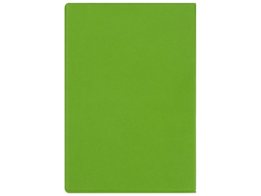 Классическая обложка для паспорта Favor, зеленое яблоко/серая