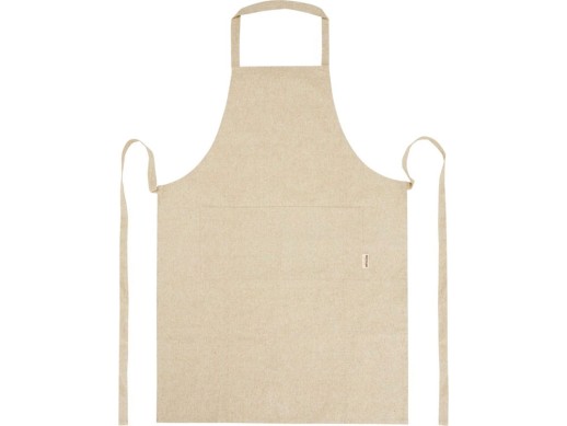 Pheebs 200 g/m2 recycled cotton apron, натуральный