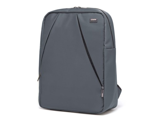 Рюкзак Premium+ Slim, серый с нанесением логотипа с нанесением логотипа