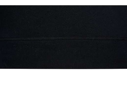 Свитшот оверсайз Lisbon унисекс, черный