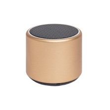 Портативная mini Bluetooth-колонка Sound Burger Roll золото   26535/49