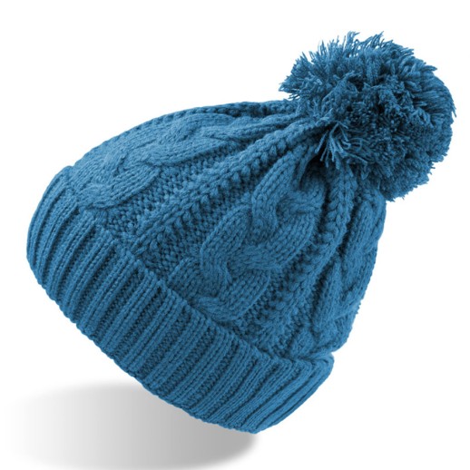 Шапка VOGUE, бирюзовый, верх: 100% акрил, подкладка: 100% полиэстер   25490.07 с нанесением логотипа с нанесением логотипа