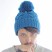 Шапка VOGUE, бирюзовый, верх: 100% акрил, подкладка: 100% полиэстер   25490.07 с нанесением логотипа с нанесением логотипа