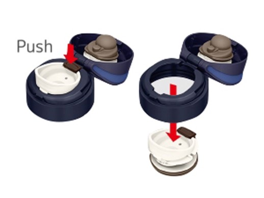 Термос из нерж. стали тм THERMOS JNS-350-BK 0.35L, черный с нанесением логотипа с нанесением логотипа