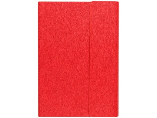 Ежедневник недатированный с магнитным клапаном А5 Venezia, красный